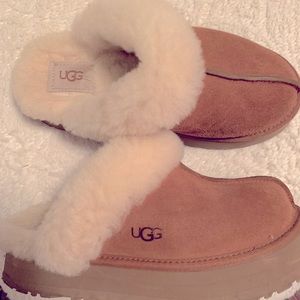 Ugg Disquette women’s slippers - chestnut